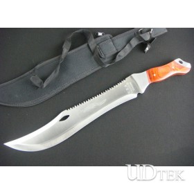 420 Stainless Steel Hunting Knives Outdoor Hunting Tools with Color Wood Handle UDTEK01256 